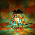 thumbnail image 6 of Electric Wax Warmer Scented Wax Melting Lamp LED Night Lamp Burner Candle Warmer Best Gift for Home Décor, Colorful Mosaic(without wax), 6 of 9