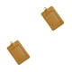 thumbnail image 3 of Methold 10x Titulares de tarjetas de identificación Funda protectora de moda para tarjetas de autobús Vertical/Amarillo Vertical/Amarillo 2piezas, 3 of 6