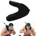 thumbnail image 2 of KAKOWELY Fitness Equipment Abdominal Muscle Exercise Strap Cloth Black 1Pcs for Strength Building, 2 of 8