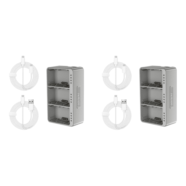 Cargador Batería 3 Solts en 1 Base Carga Rápida USB para DJI Mini PRO