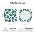 thumbnail image 6 of Daiia Blue Sunflowers Stretch Individual Couch Cushion Slipcovers Reversible Cushion Protector Slipcovers Sofa Cushion Protector Covers Milk Silk-16.9in, 6 of 9