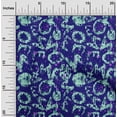 thumbnail image 2 of oneOone Cotton Poplin Twill Indigo Blue Fabric Abstracts Diy Clothing Quilting Fabric Print Fabric By Yard 56 Inch Wide, 2 of 5