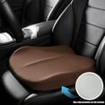 thumbnail image 4 of Car Wedge Seat Cushion For Car Seat Driver/Passenger- Wedge Car Seat Cushions For Driving Improve Vision/Posture - Memory Foam Car Seat Cushion For Hip Pain, Usupdd 2025 Car Wedge Seat Cushion For, 4 of 7