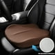 thumbnail image 4 of Uuiauoio Car Seat Cushion, Wedge Memory Foam Car Cushion for Driving Seats, Non-Slip Adult Booster Seat Cushions Pad for Driver, Raise Height to Improve Driving Vision & Tailbone Pain Relief, 4 of 8