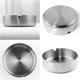 thumbnail image 3 of Cenicero INOX Cenicero Redondo para Cigarrillos Cenicero de Metal Juego de 5 Ceniceros para el Hogar Interior y Exterior 10 cm Rojo Verde, 3 of 5