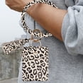 thumbnail image 4 of 1 Uds. Pulsera de coche, llavero, adorno colgante, borla, estampado de leopardo, cuero, 4 of 5