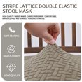 thumbnail image 5 of RUINIXCW Chair Seat Covers For Dining Chairs Dining Room Chair Seat Anti-Dust Stretch Fit Removable Washable Slipcovers Kitchen Chair Covers, 5 of 6