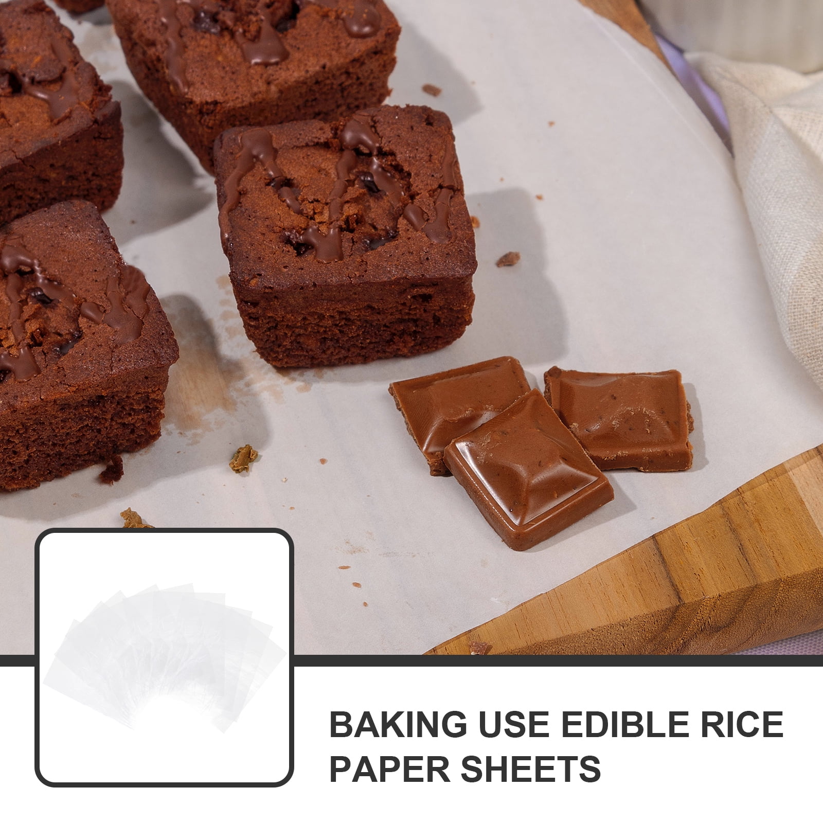 Edible Rice Paper Sheets - Confectionery House