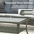 thumbnail image 6 of POCASSY Rectangular 40" L x 22" W Outdoor Coffee Table, 6 of 7