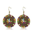 thumbnail image 1 of Qarigey 1 par de pendientes colgantes, Piercing de aleación de Zinc, gota de oreja decorativa, joyería étnica bohemia, decoración colorida Ropa, zapatos y accesorios Miscelánea, 1 of 6