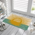 thumbnail image 2 of Hello Sunshine Summer Door Mat, Welcome Doormat for Entrance Indoor/Outdoor, Non-Slip Machine Washable Floor Mats for Patio Entry & Mudroom Seasonal Decor 17x30 inch, 2 of 6