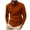 Coffee, variant on Enridrech Mens Collared Tee Shirt with Pockets Solid Color Button Casual Stylish Pullover Long Sleeve Top for Men