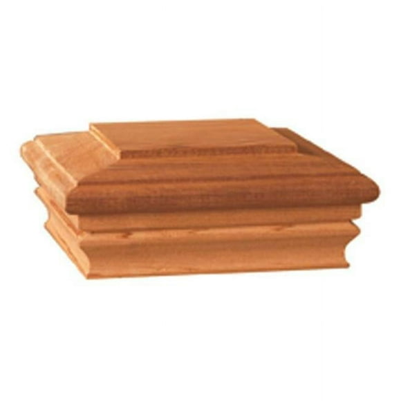 Maine Ornamental 3370079 6 x 6 in. Post Cap Cedar, Classic