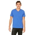thumbnail image 1 of Camiseta unisex Bella + Lienzo 3005CVC HTHR TRUE ROYAL XS, 1 of 2