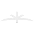 thumbnail image 2 of 72"W x 21"H x 2"D x 4"F, 7/12 Pitch, Alberta Architectural Grade PVC Gable Bracket, 2 of 8