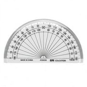 EAI Education 4" Protractor: Clear - Set of 10