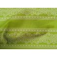 thumbnail image 4 of oneOone Cotton Cambric Light Green Fabric Floral Bandhani Fabric For Sewing Printed Craft Fabric By The Yard 56 Inch Wide, 4 of 4