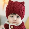 thumbnail image 4 of Kids Winter Knitted Hat and Fleece Neck Warmer Scarf Set for Boys Girls Age 5-10, 4 of 8
