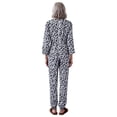 thumbnail image 2 of Manyakai Womens Elderly Anti-strip Adaptive Jumpsuit Elderly Security Back Zipper Nursing Rompers Leopard M, 2 of 6