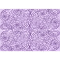 thumbnail image 1 of Ahgly Company Tapis Rectangulaire Lavable en Machine Intérieur Transitionnel Moyen Violet Orchidée, 5 Pieds x 8 Pieds, 1 of 7