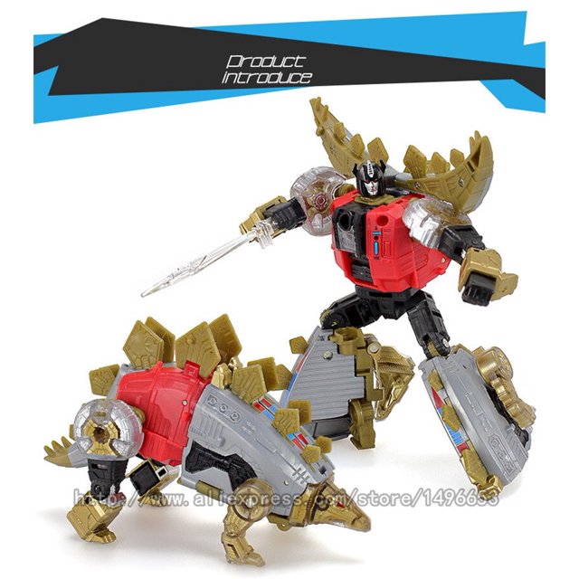 Figuras de acción de transformación G1 KO para niños, juguetes de Robot de transformación 5 en 1, modelo de deformación de dinosaurio clásico, regalo para niños Fivean unisex