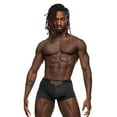 thumbnail image 2 of Men's Male Power 141-276 Magnificence Mini Short (Black M), 2 of 10