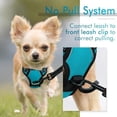 thumbnail image 4 of rabbitgoo Dog Harness  No-Pull Pet Harness with 2 Leash Clips  Adjustable Soft Padded Dog Vest  Reflective No-Choke Pet Oxford Vest with Easy Control Handle for Large Dogs Orange L, 4 of 9