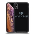 thumbnail image 1 of Head Case Designs Officially Licensed Batman DC Comics Duality Wayne Industries Logo Soft Gel Case Compatible with Apple iPhone XS Max, 1 of 7