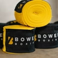 thumbnail image 1 of Nate Bower Fitness Premium Mexican-Style Boxing Hand Wraps - optimal elasticity, Breathable, Wrist Support wrap for Men & Women - Pack of 03, 1 of 3