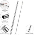 thumbnail image 3 of Portable Telescopic Reusable Stainless Steel Drinking Straw with Cleaning Brush, 3 of 3