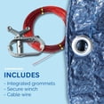 thumbnail image 3 of Swimline Hydrotools Supreme Guard Winter Cover for 28' Above Ground Round Pools, 3 of 7