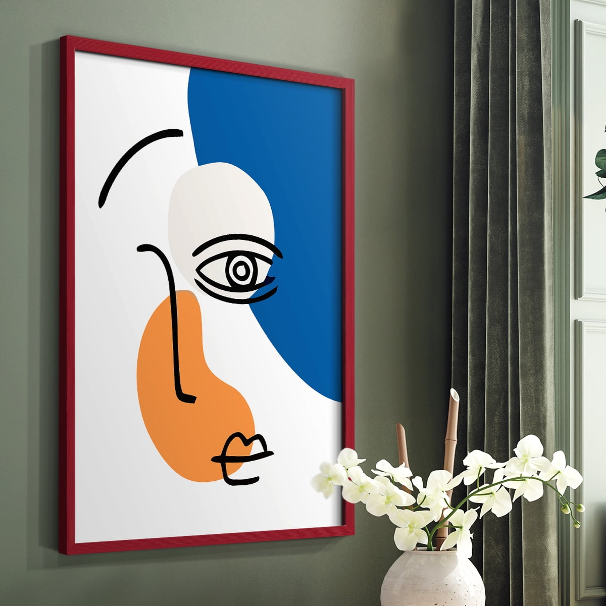 Matisse CCLXXXVII in Solid Wood 11 x 14 Framed Print