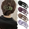 thumbnail image 2 of Yauxim Hairpin Hair Claw Clip Flat Clip Theme Hair Claw Clamp Elegant Wide Hair Holder Barrettes Strong Hold Hairpin for Girls, 2 of 8