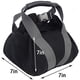thumbnail image 4 of 2 bolsas de arena ajustables para fitness, pesas rusas de lona ajustables portátiles, bolsa de arena suave, mancuernas de levantamiento de pesas para entrenamiento en casa, 4 of 5
