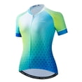 thumbnail image 3 of KEYIYUAN Nuevas camisetas de ciclismo para mujer, camisetas de manga corta de verano para bicicleta de carretera, ropa para bicicleta de montaña, maillot de ciclismo para mujer, 3 of 5