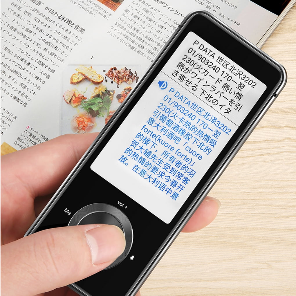 Traducteur Vocal Instantané DuckDik Indiana 2025 – 18 Langues Hors Ligne, 149 En Ligne – Portable, écran Tactile 3" - 2