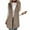 Brown, variant on cocolona Womens Fleece Vest Casual Solid Color Oversized Sleeveless Jacket Winter Fuzzy Warm Hooded Coats