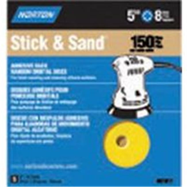 Norton 5X8H Adhes Sand Disc 100 1812