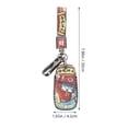thumbnail image 2 of OUNONA Car Key Protector Cover with Neat Stitching and Easy Carry Design for Car Supplies, 2 of 6