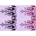 thumbnail image 1 of Ahgly Company Indoor Rectangle Patterned Orchid Purple Area Rugs, 7' x 10', 1 of 6