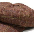 thumbnail image 2 of CoCopeaunts Newsboy Hats for Women Solid Plain Octagonal Newsboy Cap Men Ladies Casual Wool Hat Beret Painter Cap Winter Hat, 2 of 7