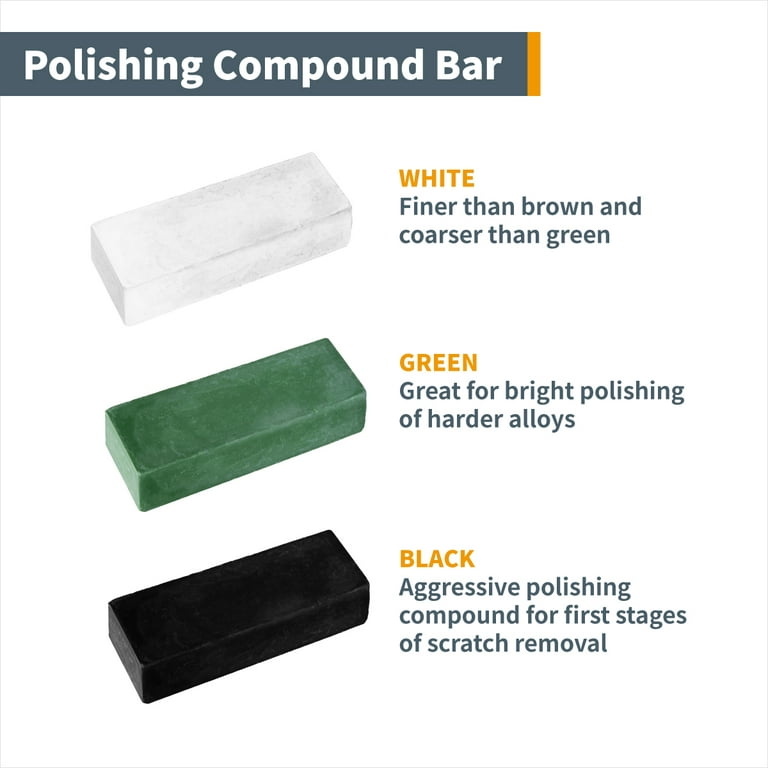 Polishing Compound Set Green White Buffing Compound2pack Total 10 Oz  Leather S