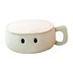 thumbnail image 4 of Almohada de peluche con forma de taza, moderna, decorativa, con dibujos animados y nudos. verde, 4 of 9