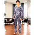 thumbnail image 4 of Pijama De Hombre Afelpada Pantalón Sudadera Tela Polar Suave, 4 of 5