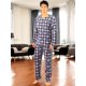 thumbnail image 4 of Pijama De Hombre Afelpada Pantalón Sudadera Tela Polar Suave, 4 of 5