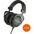 thumbnail image 2 of Beyerdynamic DT 770 Pro 32 Ohm Headphones with Splitter and Extension Cable, 2 of 8