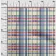 thumbnail image 1 of oneOone Georgette Viscose Fabric Madras Check Print Fabric By The Yard 42 Inch Wide, 1 of 4