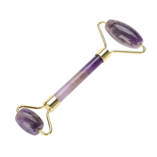 Masaje Con Rodillo De Jade Natural, Masaje Facial Con Amatista, Antiarrugas, Antienvejecimiento Para La Cara Y Los Ojos Advancent CE002785-00