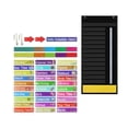 thumbnail image 3 of Daily Classroom Calendar Educational Charts Reminder Chart for Children Kids black, 3 of 10