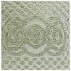 thumbnail image 5 of Better Trends Standard Sham Pillowcase For Standard Bedspread 100% Cotton 1 Pack 21" x 27" Ultra Soft Waffle Weave Medallion Design Decorative Case Covers for Bed Heirloom Collection (Sage), 5 of 5
